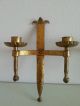 Arts And Crafts Gilded Iron Wall Sconces From Spain Arts & Crafts Movement photo 1
