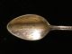 Sterling Silver 1892 Columbian Exposition Souvenir Spoon W/ Us Battleship Souvenir Spoons photo 1