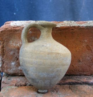 Ceramic Jug 400 - 200 Bc,  Near East.  Greek Empire. photo