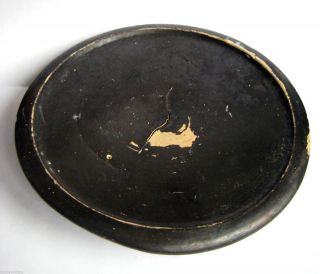 Finest & Rare Circa.  400 B.  C Ancient Greece Apulian - Black Ware Plate photo