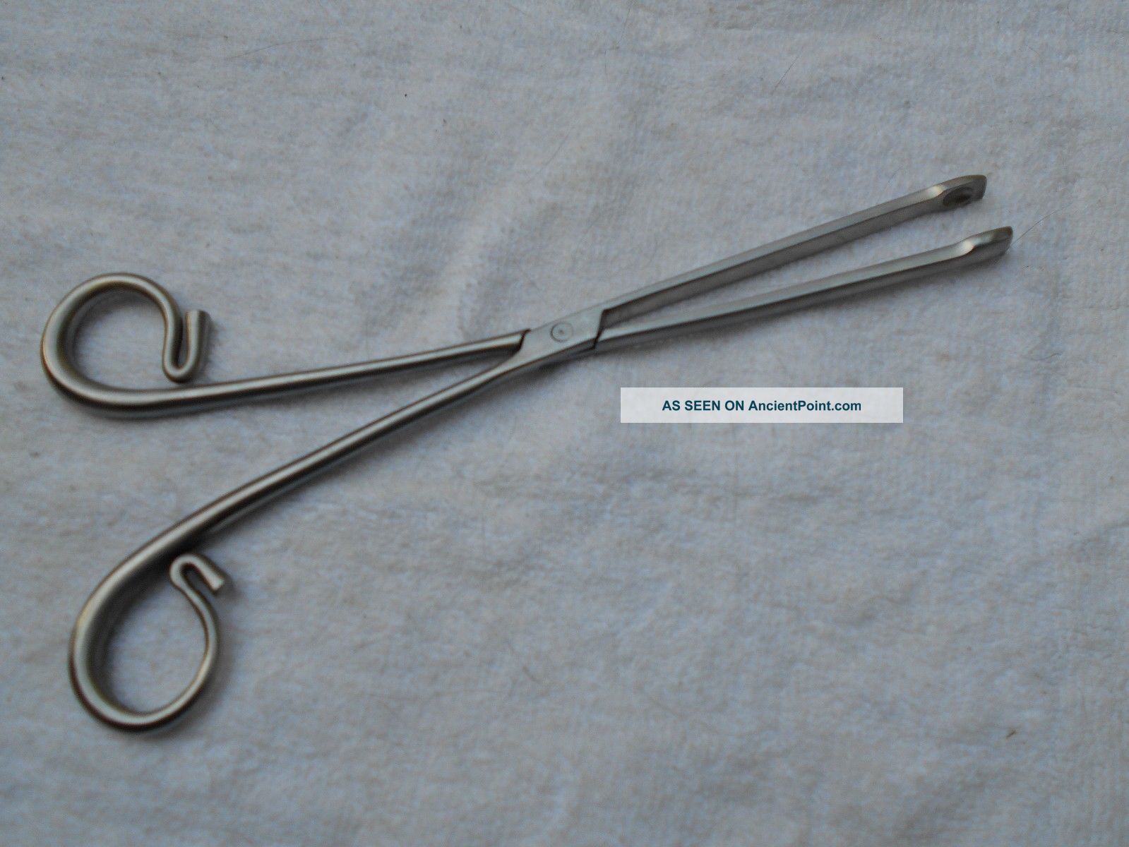 18th C 1700 ' S Medical Bullet Forceps - Finely - Made Surgical Tools photo