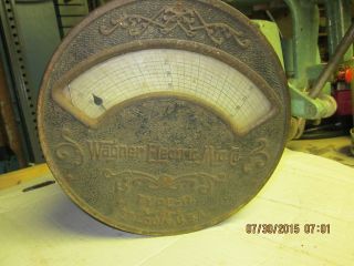 Antique Electric Meter Wagner Type R photo