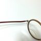 Round Antique Bifocal Spectacles Glasses Copper Color Metal Wire Frame Eyewear Optical photo 5