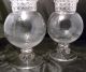 Pair Antique 11.  5 Inch Apothecary Candy Store Jars W/ Covers Tiffin Dakota Bottles & Jars photo 1