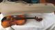 Rare Antique Thomas Furst Mittenwald Germany Full - Size Violin Circa 1900 String photo 10