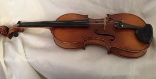Rare Antique Thomas Furst Mittenwald Germany Full - Size Violin Circa 1900 photo