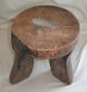 African,  Antique,  Hand Carved,  Wooden Stool,  Ethiopian Sculptures & Statues photo 1