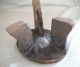 African,  Antique,  Hand Carved,  Wooden Stool,  Ethiopian Sculptures & Statues photo 3