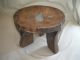 African,  Antique,  Hand Carved,  Wooden Stool,  Ethiopian Sculptures & Statues photo 5