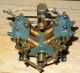 Saito V4pr 4 Cyl Steam Engine With Satio B2f Horizontal Boiler/ Burner Other Antique Science Equip photo 1