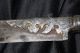 Antique Chinese Sword Hallmarked Marking Embroidery Scabbard Silver Gilt? Rare Swords photo 8