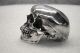 Antique Italian Sterling Silver Miniature Human Skull Miniatures photo 1