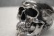 Antique Italian Sterling Silver Miniature Human Skull Miniatures photo 5