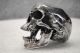 Antique Italian Sterling Silver Miniature Human Skull Miniatures photo 7