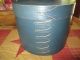 Tall Round Wood Shaker Pantry Box - Navy - 9 1/4 