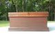Antique 19th Century Solid Walnut Document Box In Dry Finish Primitives photo 1