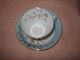 Cup & Saucer Fine Porcelain Marked Depon 3858 