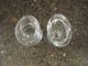 2 Vintage Clear Glass Optical Eye Wash Cups Glasco Optical photo 2
