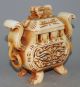 Ancient Chinese Jade Hand Carved Jade Beast Incense Burners Other Chinese Antiques photo 4