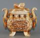 Ancient Chinese Jade Hand Carved Jade Beast Incense Burners Other Chinese Antiques photo 6