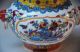 Chinese Colorful Hand - Painted The Lotus & Fish Porcelain Vase W Qianlong Mark Vases photo 2