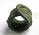 Finest Circa.  100 B.  C British Found Iron Age Celtic Bronze Ring.  Complete.  Vf British photo 1