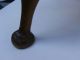 Ex Vtg Estate Oval Solid Wood Step/foot Quality Stool Detail 1900-1950 photo 9