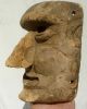 Face Mask: Carved Wood,  Early 19th Century,  Northern York State Native American photo 2