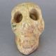 Jade Skull Pendant - Mesoamerican Statue - Antique Pre Columbian Artifacts The Americas photo 1