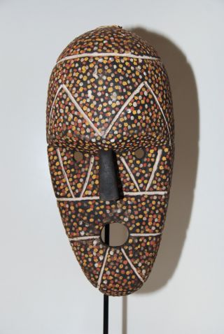 Nigeria: Tribal African Impressive Mask From The Byeru. photo