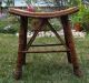 Rare Antique Victorian Tiger Bamboo Stool Late 1800 ' S Early 1900 ' S Unusual 1800-1899 photo 1