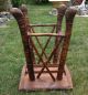 Rare Antique Victorian Tiger Bamboo Stool Late 1800 ' S Early 1900 ' S Unusual 1800-1899 photo 8
