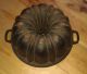 Very Rare Very Big Antique,  Cast Iron Bundt Pan Germany 4097g Other Antique Home & Hearth photo 1