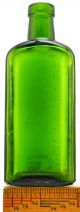 Antique Medicine Bottle Emerald Green Piso ' S Cure For Consumption Hazeltine Piso Bottles & Jars photo 4