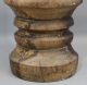 Huge Antique Early - 19thc Primitive Turned,  Lignum Vitae,  Wood Apothecary Mortar Mortar & Pestles photo 5