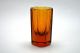 Czech Exquisite Art Deco Decanter Amber Glass,  Liqueur Bottle And 6 Glasses Decanters photo 7
