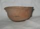 Pre - Columbian Mex Terracotta Paint Pot/bowl - Flared Lip - Round Bottom - Qm The Americas photo 3