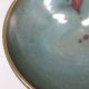 B293: Chinese Pottery Bowl Of Traditional Kinyo With Cinnabar Shinsha W/box. Vases photo 3