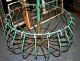 Vintage Green Metal Store 3 Tier Vegetable Fruit Stand Other Mercantile Antiques photo 2