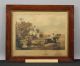 Antique Authentic Thomas Fairland Bachelors Hall Fox Hunting Lithographs Turner Other Antique Architectural photo 1