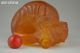 China Collectible Decorate Handwork Old Amber Carving Horse Snuff Bottle Snuff Bottles photo 4