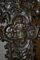 16th 17th Century Processional Cross W/ Medieval Gothic Oak Carved Winged Cherub Byzantine photo 8