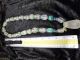 Ancient Pre - Columbian Peruvian Bead Necklace Quartz Turquoise Sodalite 500 - 1000 The Americas photo 10
