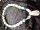 Ancient Pre - Columbian Peruvian Bead Necklace Quartz Turquoise Sodalite 500 - 1000 The Americas photo 1