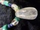 Ancient Pre - Columbian Peruvian Bead Necklace Quartz Turquoise Sodalite 500 - 1000 The Americas photo 2