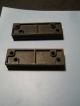 Vintage Cast Iron Swinging Door Hinges 1&1/4 By 4&1/8 C1890s, Other Antique Hardware photo 2
