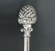 Magnificent Early 1900s Antique Silver Matte Or Tea Stirrer Made In Argentina Other Antique Non-U.S. Silver photo 1