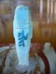 Authentic Ancient Egyptian Faince Shabti Sculpture Egyptian photo 2
