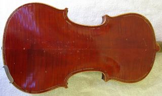 Germany Italian? Antique 4/4 Violin Giovan Paolo Maggini 1625,  Case For Restore photo