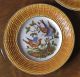 Three 3 Antique Ceramic French Plates Basket Weave French Country Style Luncheon Plates & Chargers photo 1